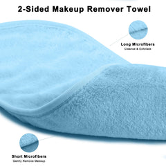 Real Perfection travel bag open with headband and towel for neat storage