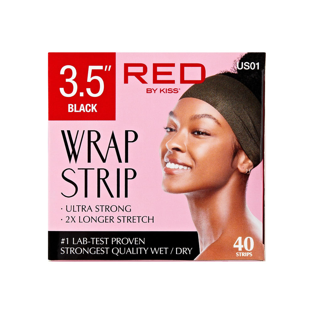 Red by Kiss in bathroom setting showing ready-to-use styling routine