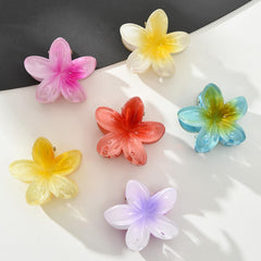 RED-SHYN all eight multicolor hair clips displayed in a row