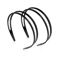 REDANHA front view of two black headbands showing classic style and convenience