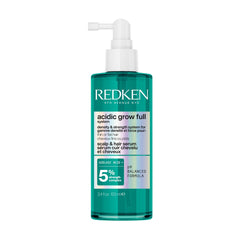 Redken bottle front packaging showing product and benefit