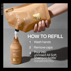 Redken visible results on color-treated hair with soft shine