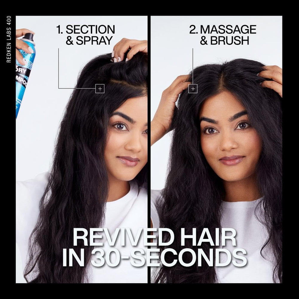 Redken deep clean jumbo next to standard can showing larger supply benefit