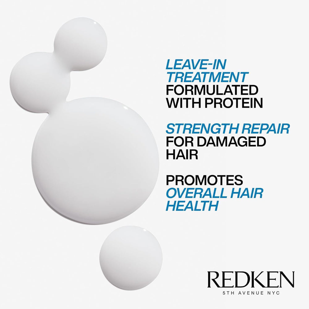 Redken Extreme Anti-Snap ingredient label close-up highlighting Strength Complex