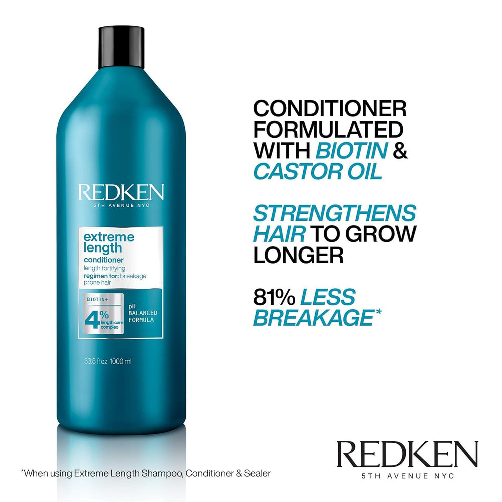 Redken conditioner creamy texture on hand demonstrating moisturizing slip and nourishment