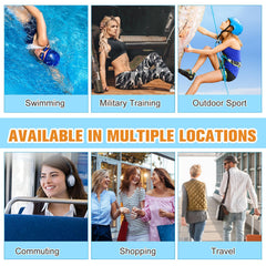 Rednow tube next to a coin showing compact travel-size convenience