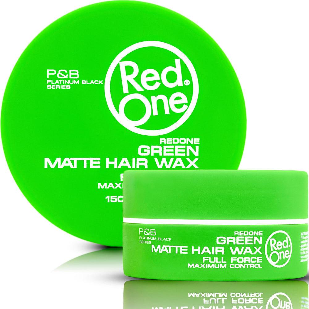 Redone jar front view showing matte wax packaging and strong hold