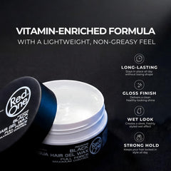 Redone open jar revealing smooth gel-wax texture for easy spread