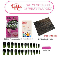 Redykat application steps at home illustrating easy press-on convenience