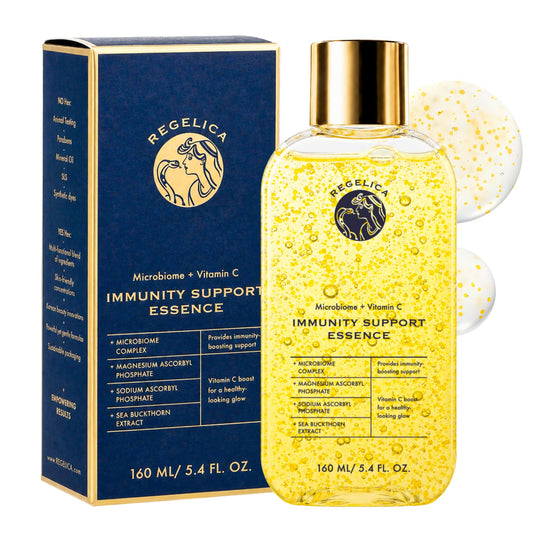 REGELICA front bottle showing product and branding, conveys generous 160ml size benefit