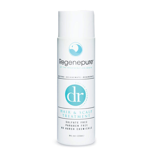 REGENEPURE DR front bottle showing packaging and clean design benefit