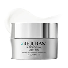 REJURAN front packaging showing jar and branding, communicates trust