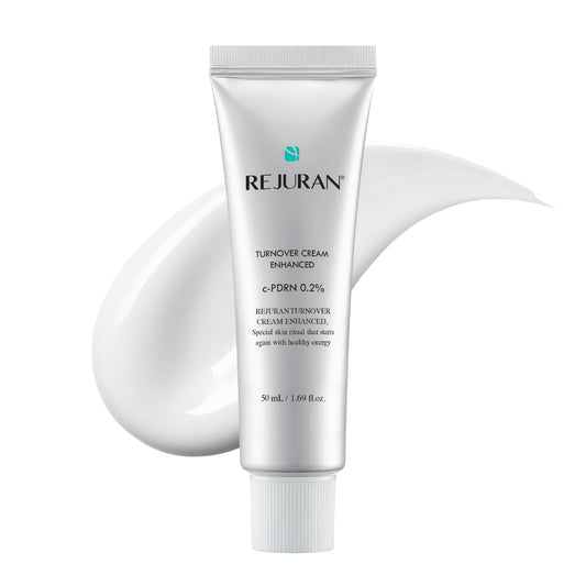 REJURAN front tube showing product branding and size for easy identification and purchase