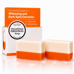 Relumins soap front packaging showing product and benefits