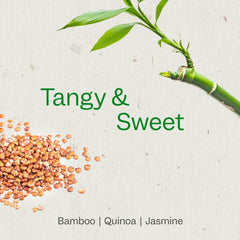 RENPURE bamboo extract close-up texture showcasing revitalizing silica