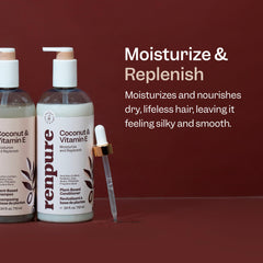 renpure pump dispensing conditioner for easy, controlled use
