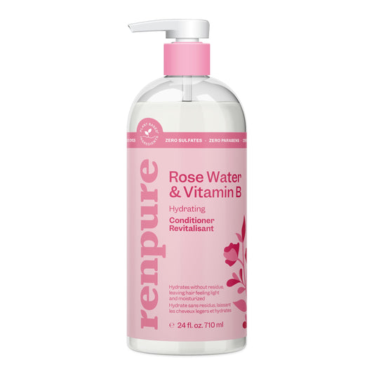 RENPURE front bottle shot showing label and 710ml size, highlights clean ingredients