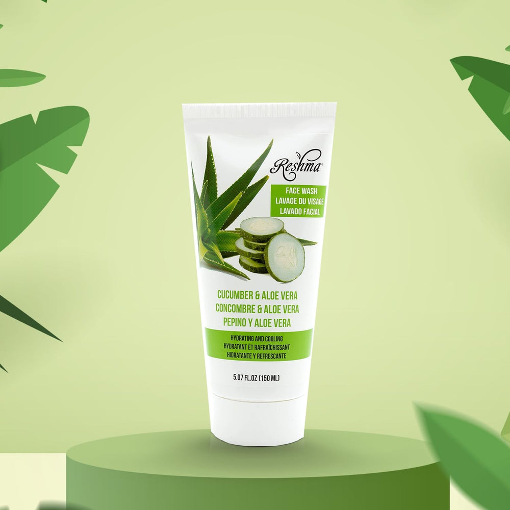 Reshma Beauty back label with ingredients and usage guidance visible