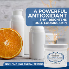 RESURRECTIONbeauty hyaluronic serum blend with Vitamin C, shows hydrated, smoother texture benefit