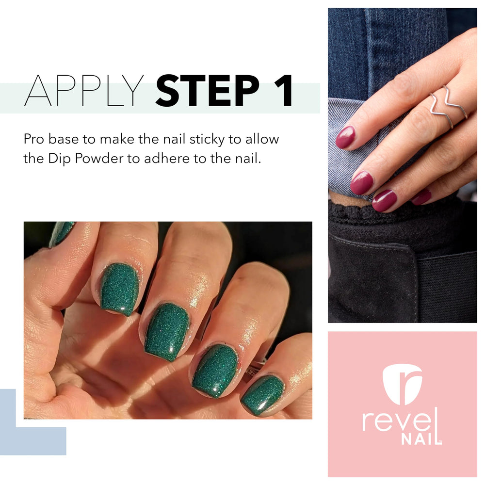 Revel Nail brush detail delivering smooth, even base coats for consistent adhesion