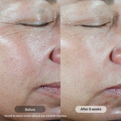 Revision Skincare close-up of serum texture demonstrating lightweight absorption