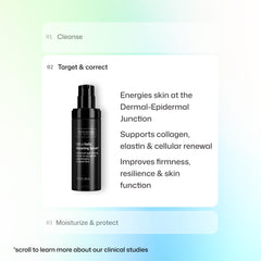 Revision Skincare box and bottle packaging shot showing product presentation and gifting benefit
