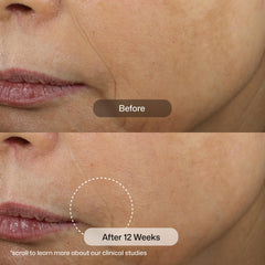 Revision Skincare D·E·J pump detail highlighting controlled dispensing benefit