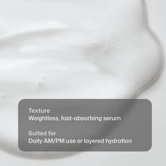 Revision Skincare label detail emphasizing oil-free formula benefits