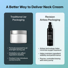 Revision Skincare product beside ruler to show 1.7 oz scale and portability