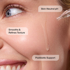 Visual of glyocolic and salicylic representation showing potent exfoliating action
