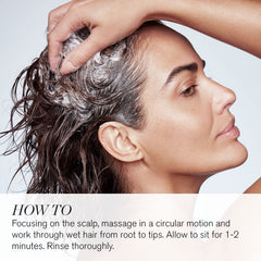 RevitaLash creamy foam lather demonstrating gentle cleansing and volume