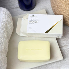 REVITALE application on wet face to demonstrate gentle cleansing