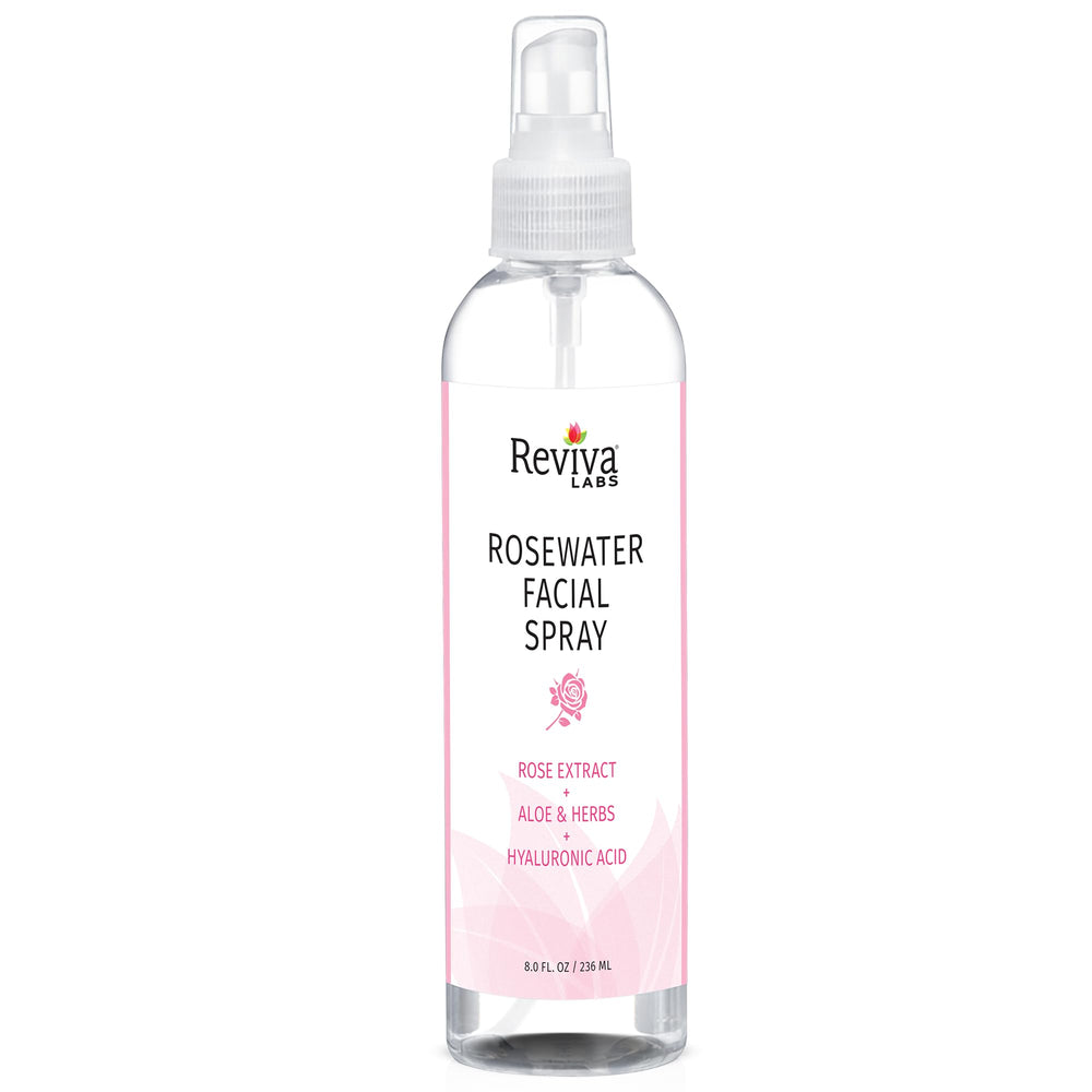 Reviva Labs front bottle showing label and 8 fl oz size for quick identification