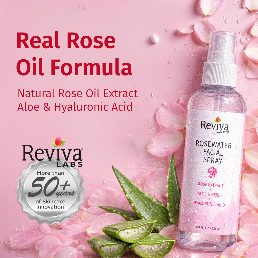 Reviva Labs texture shot focusing on hyaluronic and shea for dewy skin feel