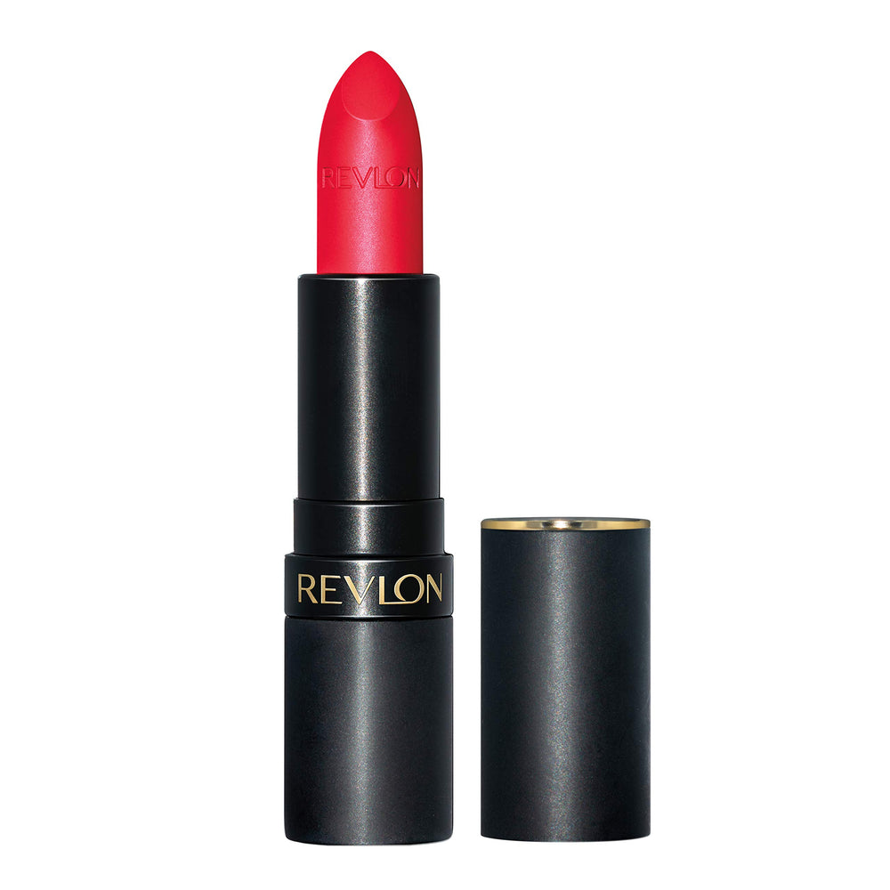 Revlon front packaging showing elegant black tube and gold accents for a luxe look
