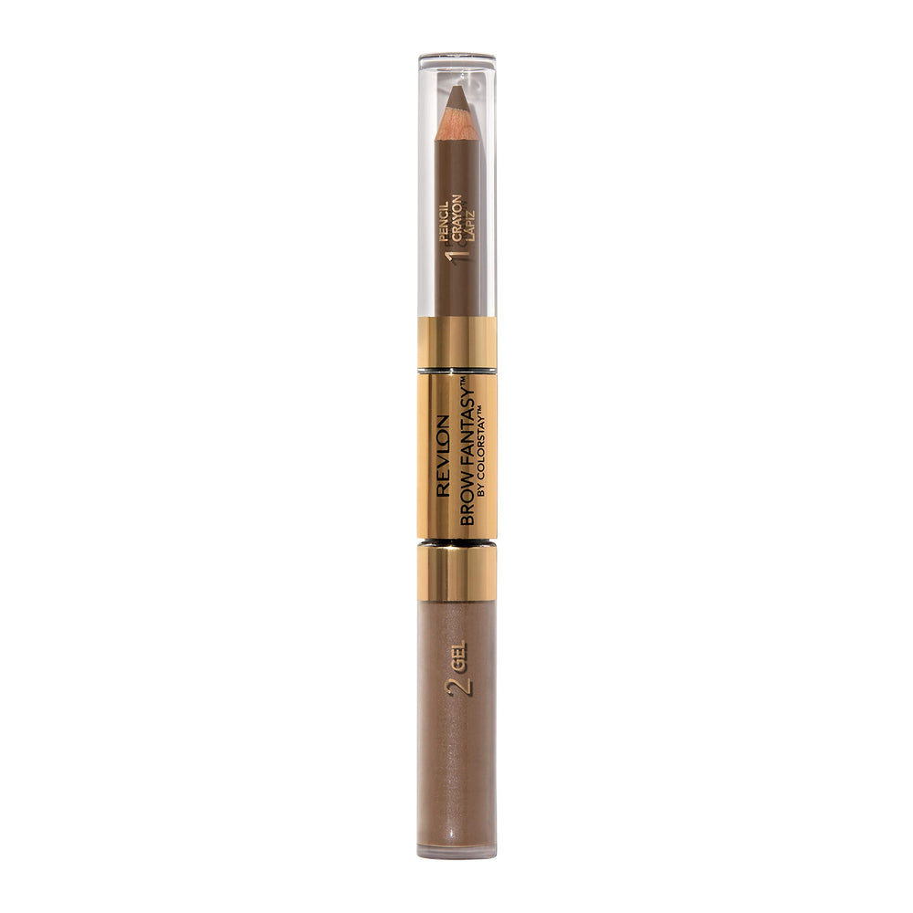 Revlon Brow Fantasy front packaging showing compact 2-in-1 convenience