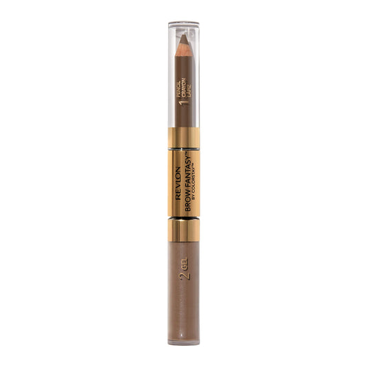 Revlon Brow Fantasy front packaging showing compact 2-in-1 convenience