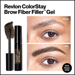 Revlon dual brush-and-comb applicator delivering even fiber distribution