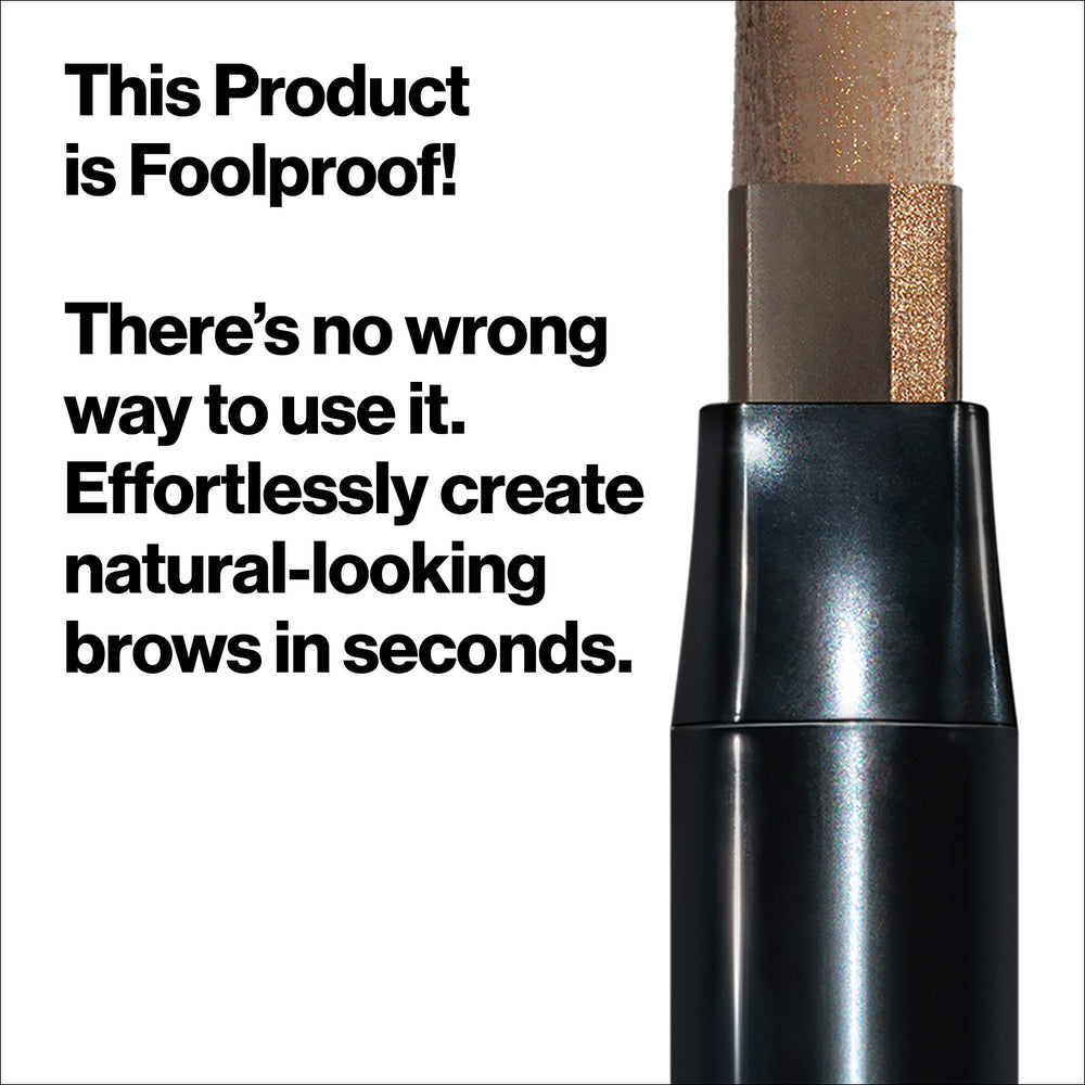 Revlon BrowLights applied on model showing uplifted natural brows