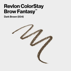 Revlon clear shaping gel wand lifted to show Pro‑Vitamin B5 conditioning action