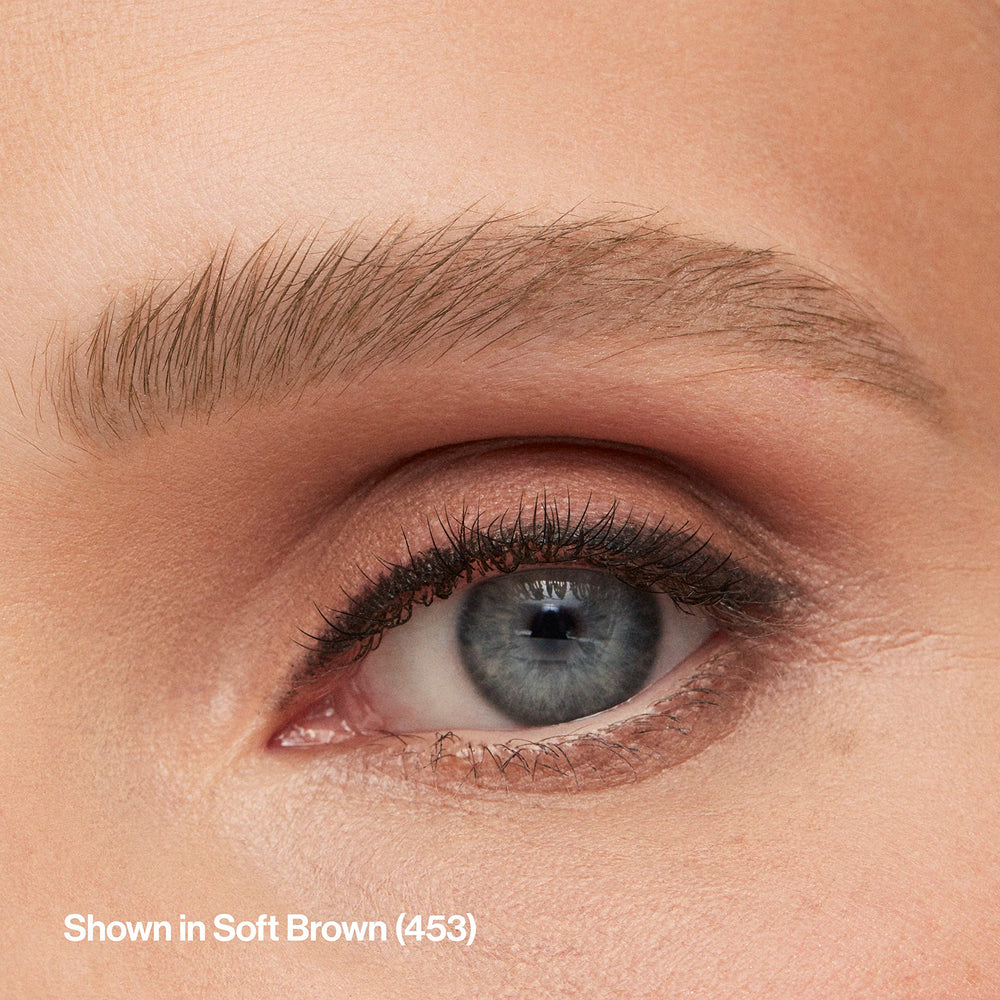 Revlon product back label highlighting argan and marula oils and waterproof claim