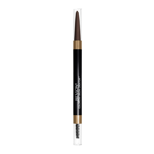 Revlon ColorStay Brow Creator front packaging showing product and shade, clear identification and convenience