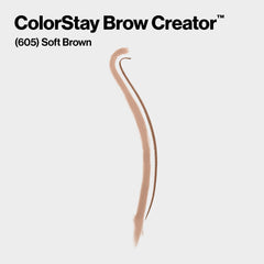 Revlon ColorStay Brow Creator fine pencil tip close-up for precise hair-like strokes