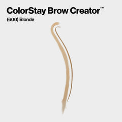 Revlon ColorStay Brow Creator pencil tip close-up for precise hair-like strokes