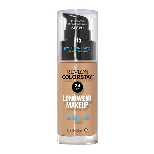 Revlon ColorStay front bottle showing packaging and shade