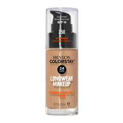 Revlon ColorStay front packaging showing bottle and cap, durable everyday wear