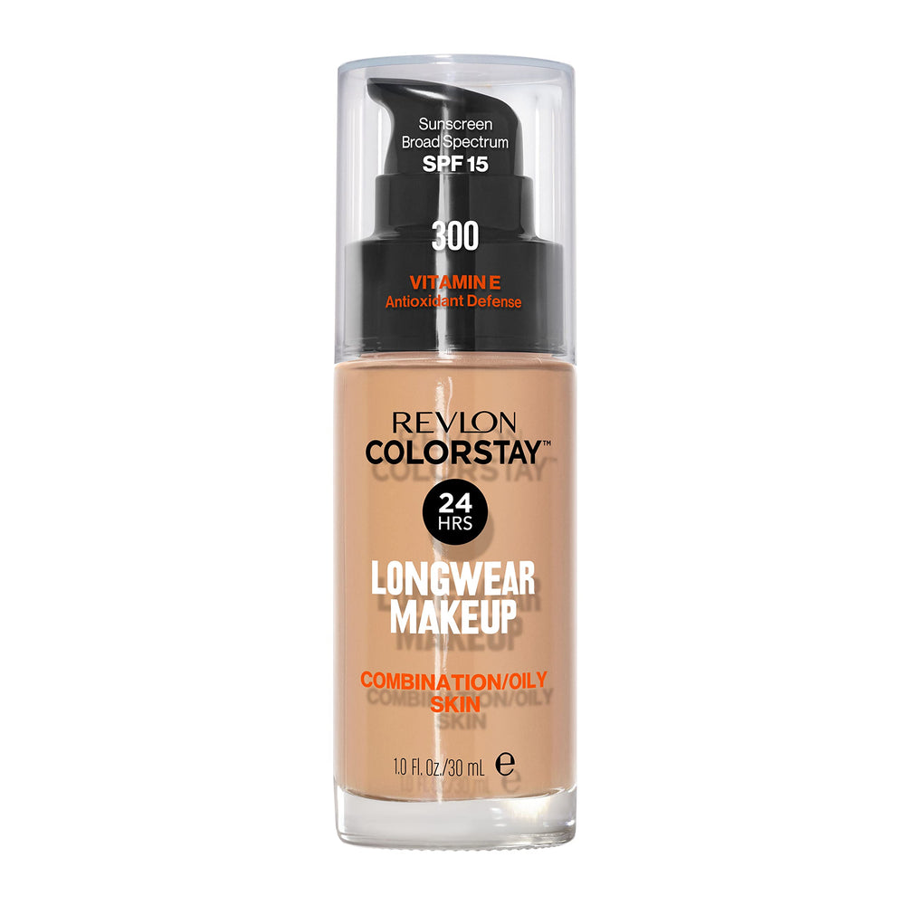 Revlon ColorStay front bottle showing label and shade for easy selection