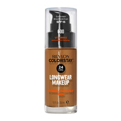 Revlon ColorStay front packaging showing label and shade with clear product info and shelf-ready appeal