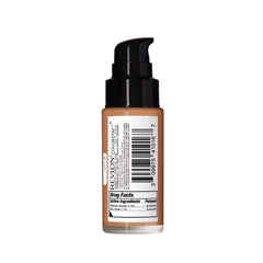 Revlon ColorStay ingredient focus with Vitamin E emphasizing skin nourishment
