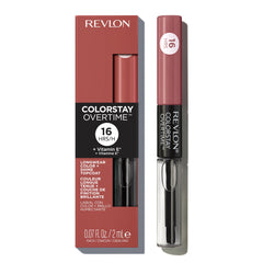 Revlon ColorStay Overtime dual-ended front view showing color and gloss benefits